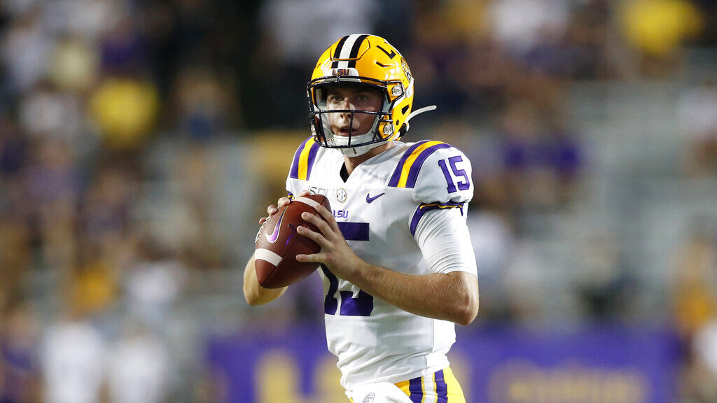 Myles Brennan, LSU (vs. Mississippi State):